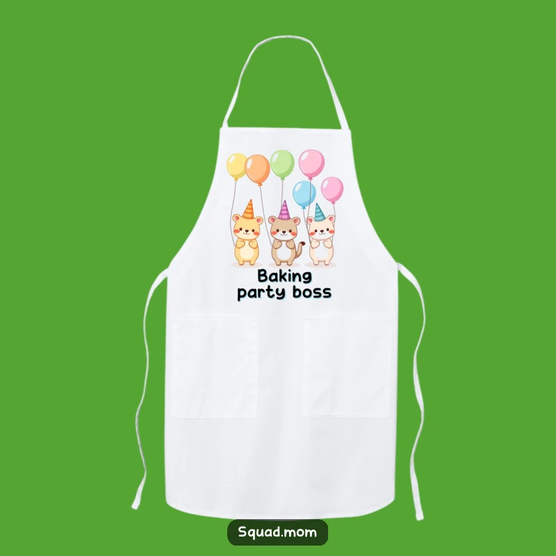 Funny Animal Party Apron: Cook & Celebrate with Silly Hats Gift
