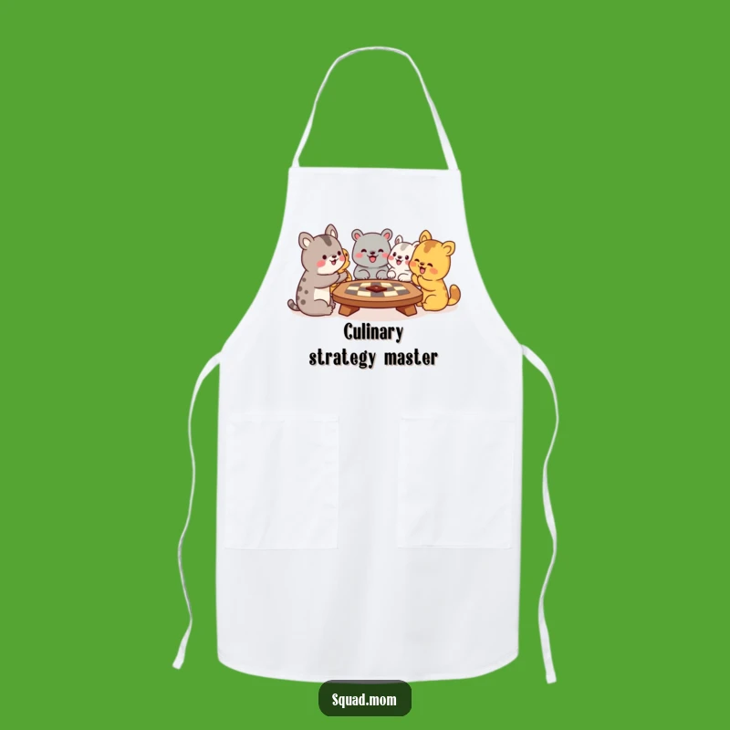 Funny Animal Board Game Apron: Cook & Play Hilarious Friends Kitchen Gift