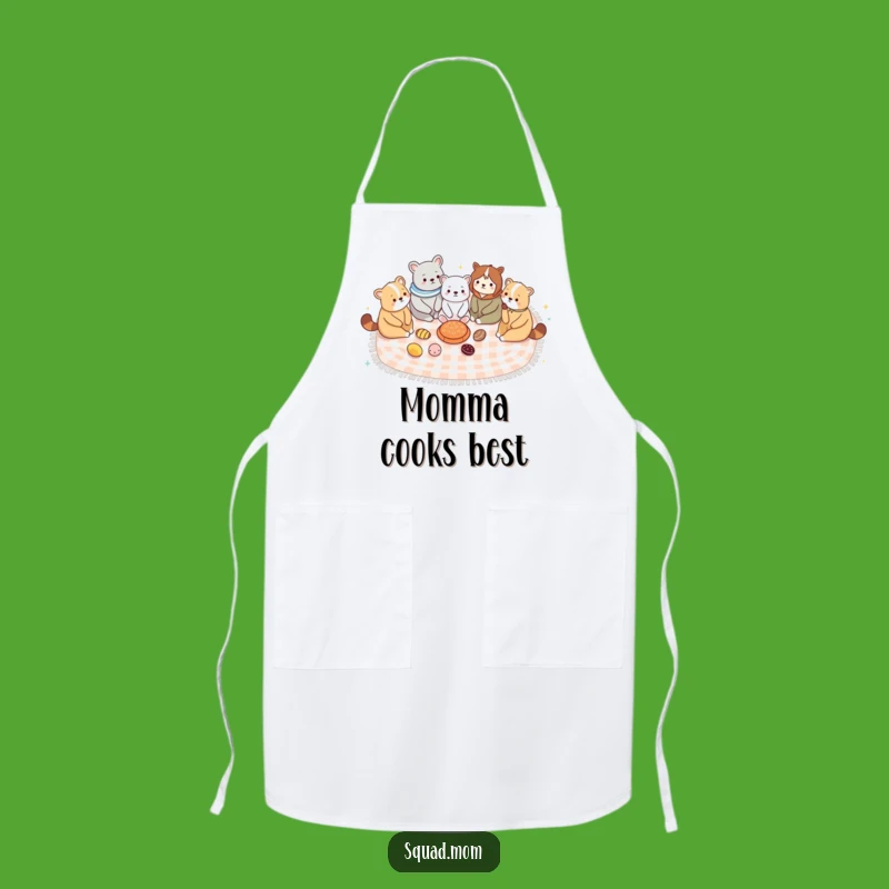Funny Animal Moms Picnic Apron: Hilarious Kitchen Wear for Moms