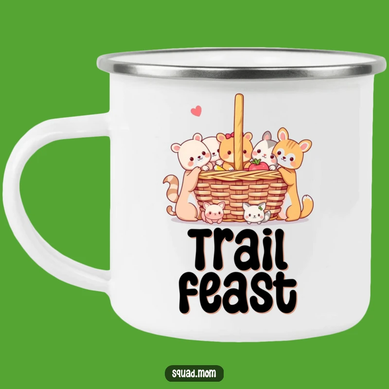 Funny Animal Friends Camping Mug: Share Your Adventure with Joy