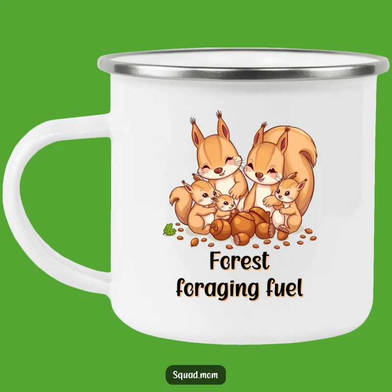 Funny Squirrel Acorn Camping Mug: Outdoor Essentials, Adorable Gift