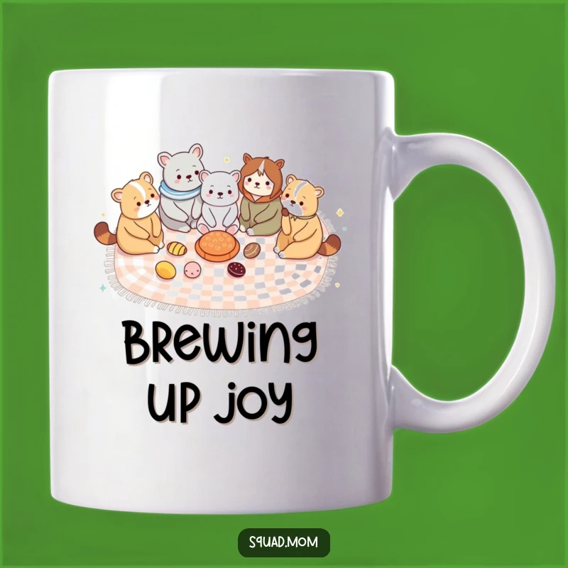 Funny Animal Moms Picnic Mug: Hilarious Motherhood Gathering Gift