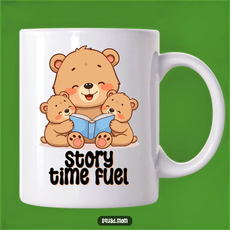 Funny Bear Mom Story Mug: Cherish Cozy Moments with a Heartwarming Tale