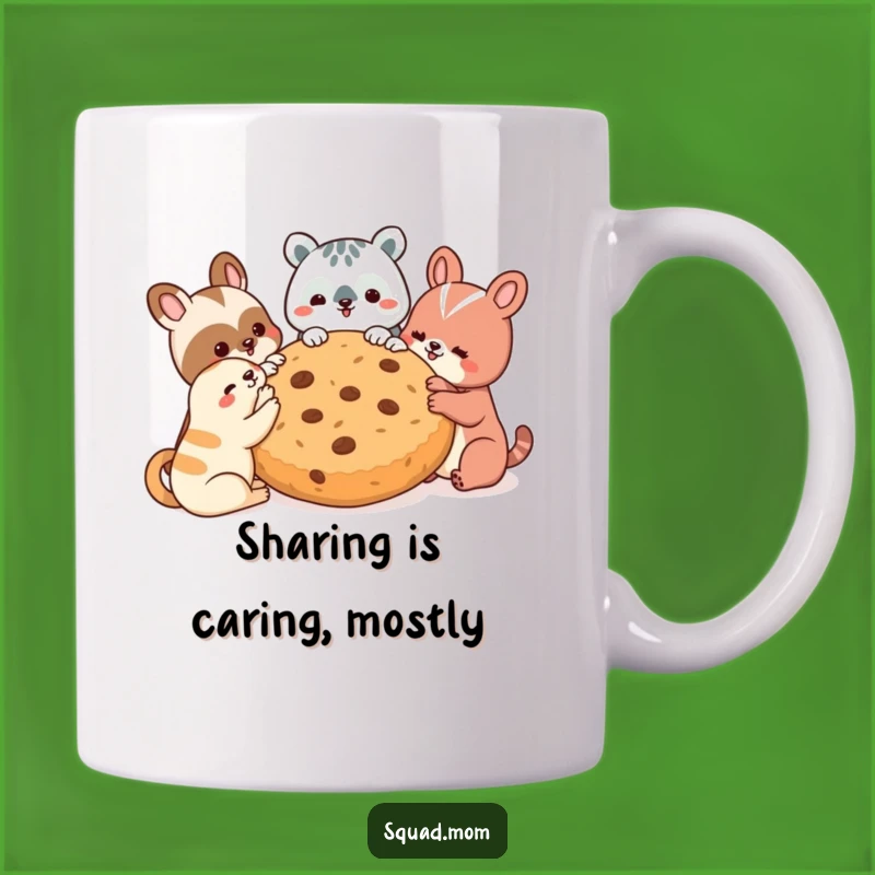 Funny Animal Friends Cookie Party Mug - The Ultimate Funny Gift for Sharing Joy!