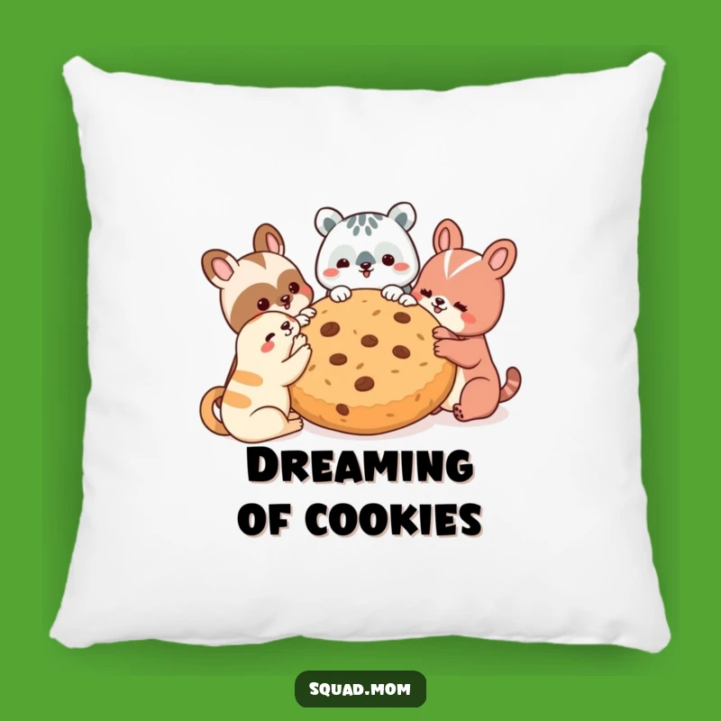 Funny Animal Friends Cookie Cuddle Pillow - Soft Comfort and a Hilarious Funny Gift!