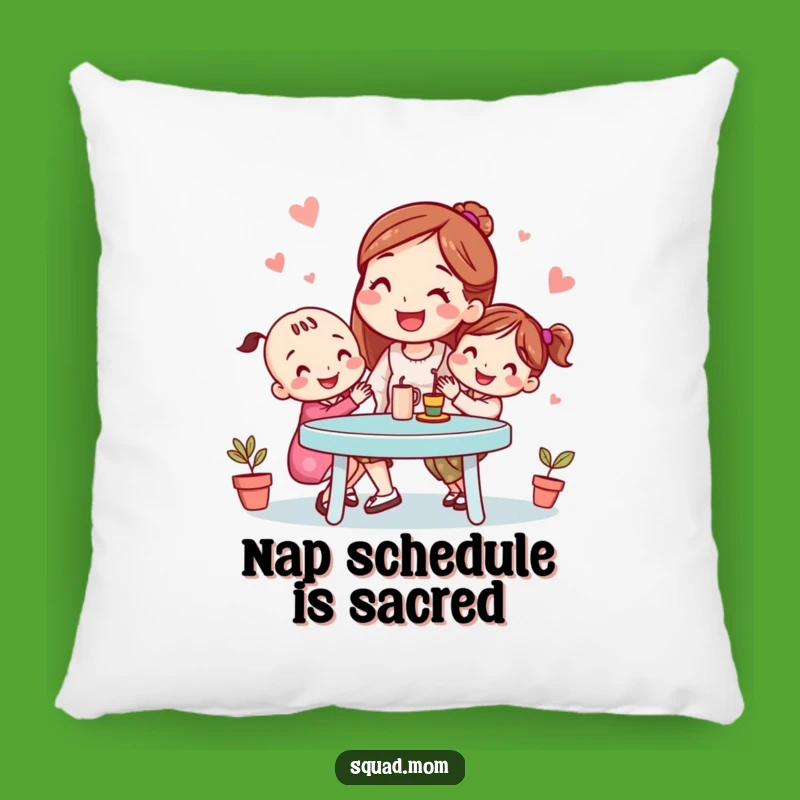 Funny Mom Friend Playdate Pillow - Comfy and Hilarious Accent for Mom's Sanctuary