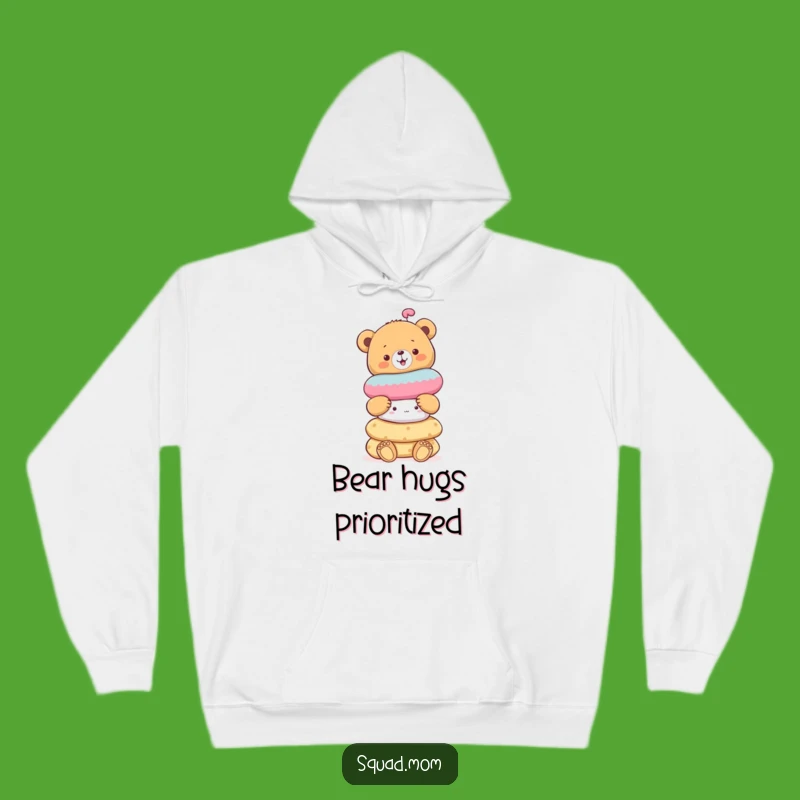 Funny Bear Cub Toy Hoodie: Cheerful Cub Cozy Gift