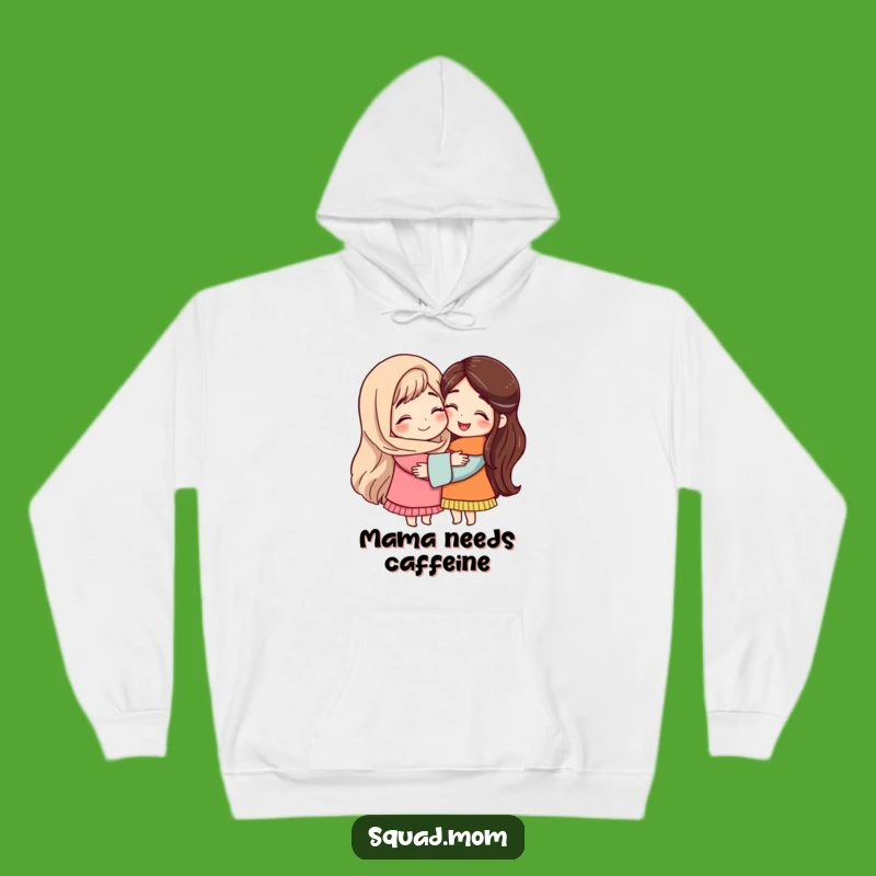 Cozy Mom Friend Hug Hoodie Embrace Warmth and Humor with This Gift