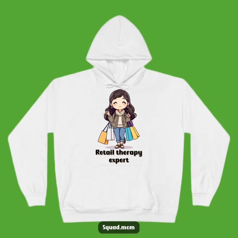 Funny Mom Friend Shopping Haul Hoodie - Cozy and Hilarious Gift for Shoppers