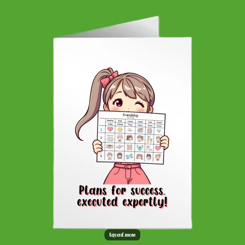 Free Printable Congrats Card: Friendship Activity Chart, Hilarious Downloadable Gift!