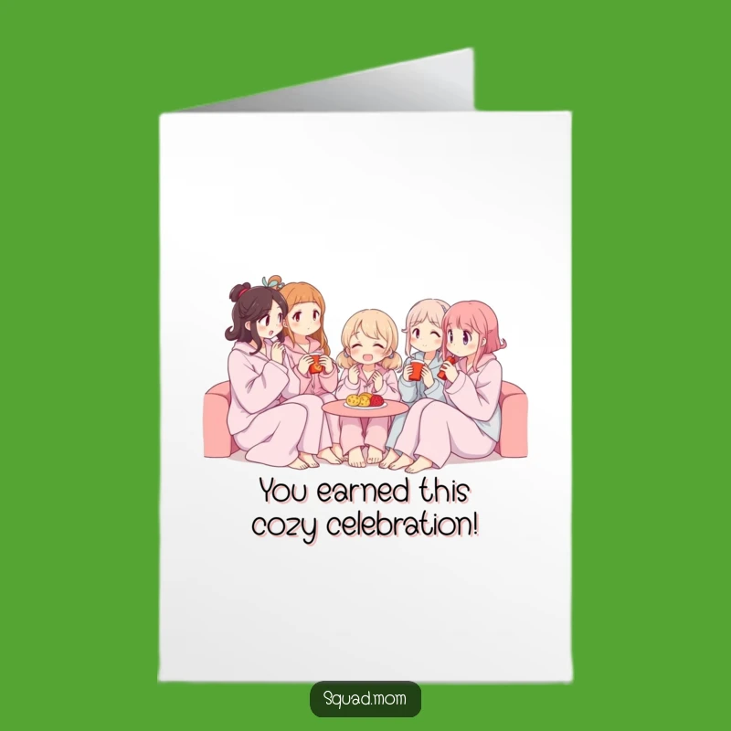 Free Printable Congrats Card: Pajama Party Vibes, Hilarious Downloadable Gift!