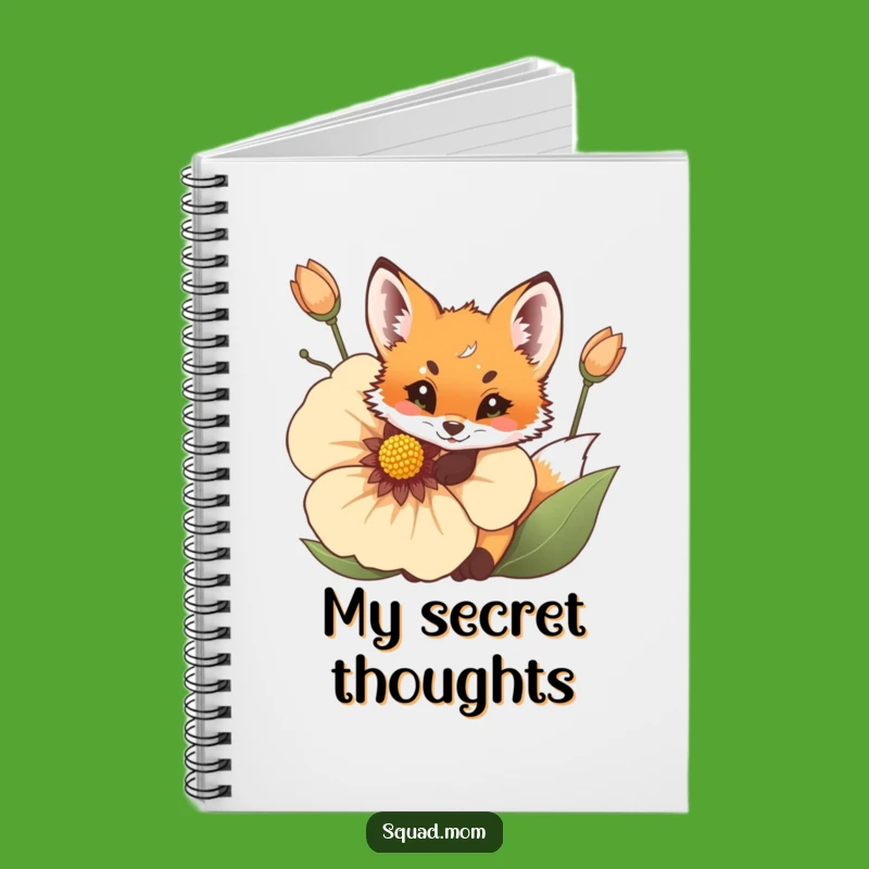 Funny Fox Cub Notebook - Playful Journal for Creative Ideas & Notes