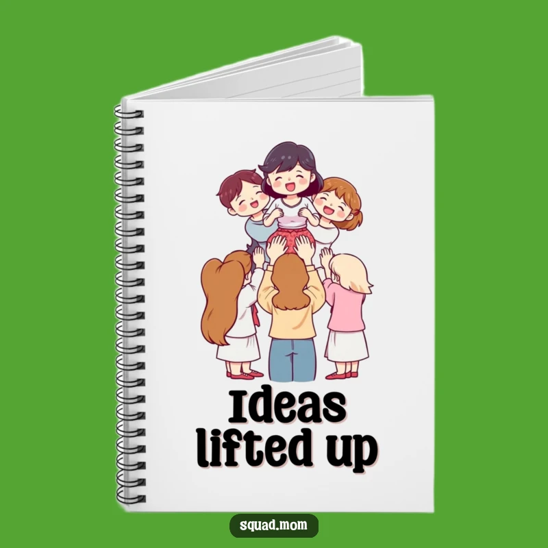 Funny Support Squad Notebook: Women Lifting Friend, Journal Hilarious Gift!