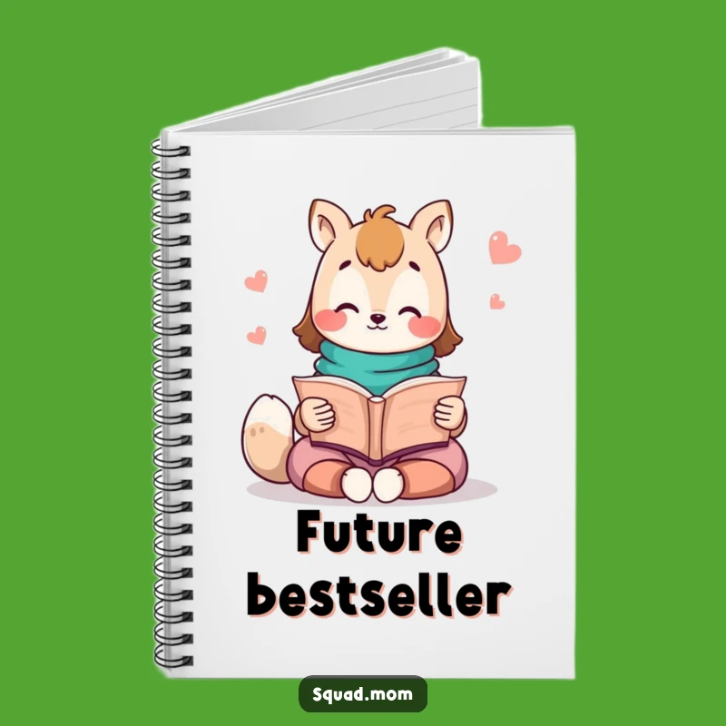 Funny Kawaii Mom Friend Notebook - Jot Down Your Stories