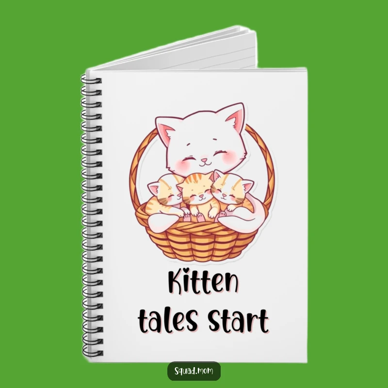 Mama Cat Cuddle Notebook: Journal Your Sweet Thoughts Gift