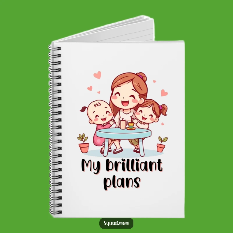 Funny Mom Friend Playdate Notebook - Jot Down Ideas with Hilarious Flair