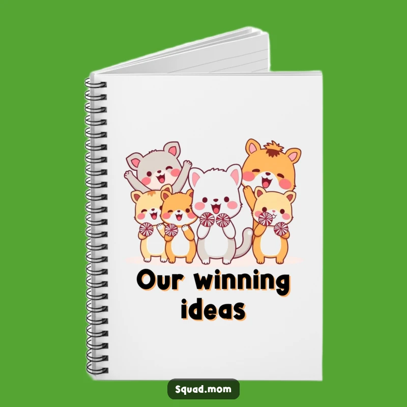Funny Animal Friends Notebook: Jot Down Ideas with Cheerful Fun