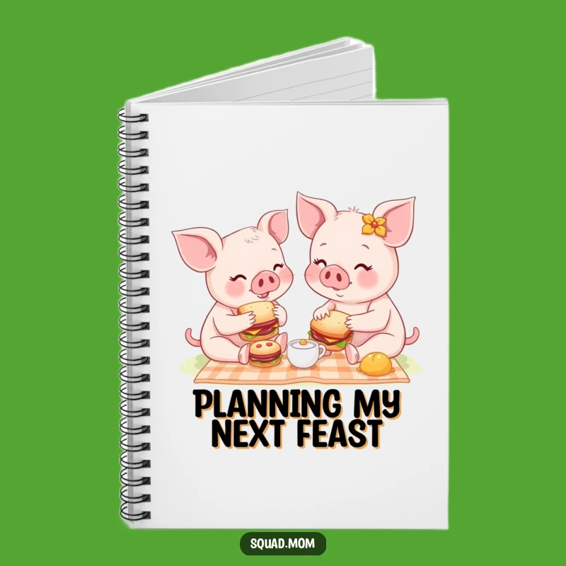 Funny Piglet Picnic Notebook: Picnic Plans, Hilarious Journal Gift