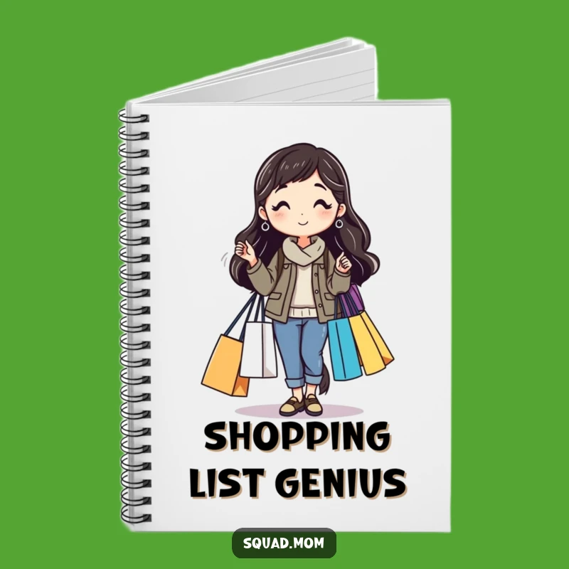 Funny Mom Friend Shopping Notebook - Jot Down Ideas with Hilarious Style
