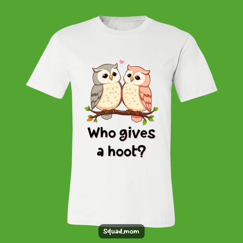 Funny Owl Mom Gossip T-Shirt - Wise Birds Tee - Hilarious Gift