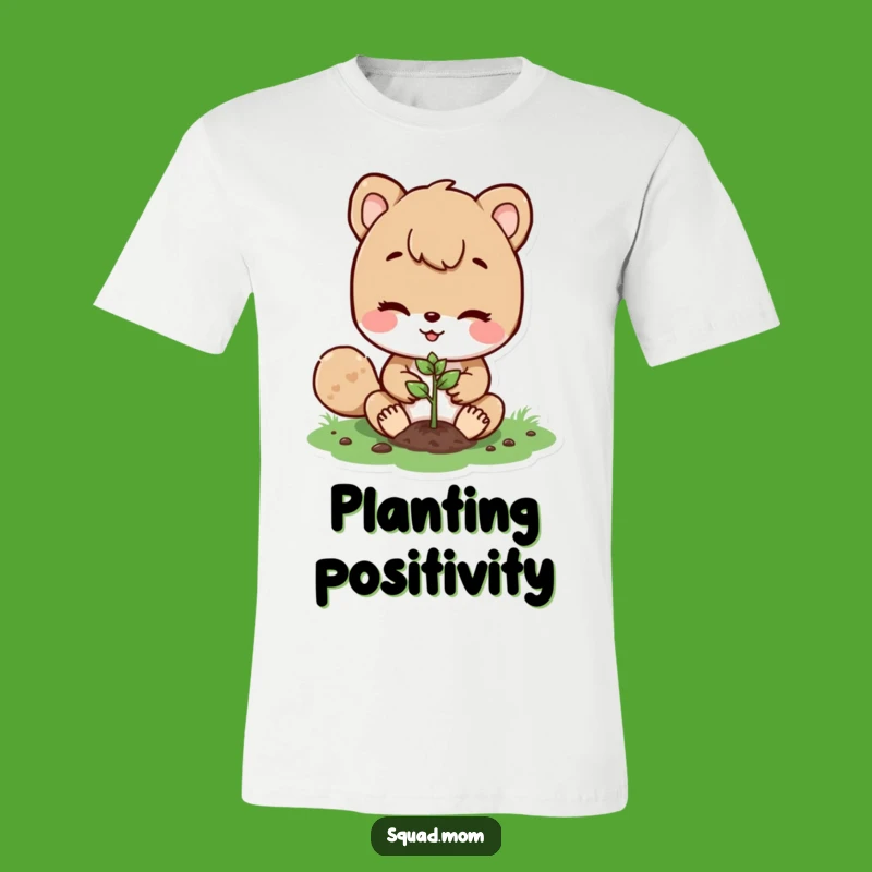 Funny Animal Mom Planting Seeds T-Shirt: Gift for Gardeners & Moms