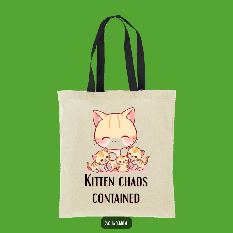Funny Cat Mom Tote Bag: Playful Accessory for Cat Lovers