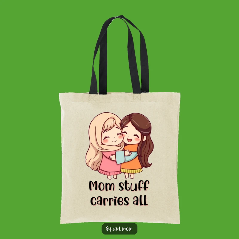 Mom Friend Hug Tote Bag Carry Your Love and Laughs Everywhere